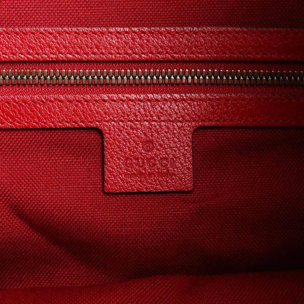 Gucci Drawstring Backpack Daypack Leather Multico… - image 9